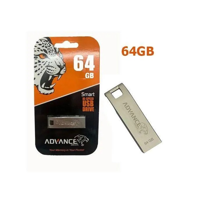 Advance Original 64GB Flash Disk USB Flash Drive Smart USB 2.0 // USB Exceptional Compact High Speed 64GB FLASH