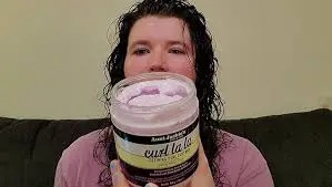 Aunt Jackie's Curl La La Defining Curling Custard ( Curling Cream ) ,curl Lala for Natural Curls, Couls and Waves Curling Cream
