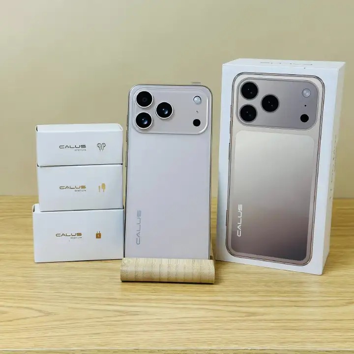 Calus 17 Pro Max Android 14 smartphone 128gb Rom + 8gb Ram 6.6 inches IPS LCD screen display 5200mAh battery capacity OCTA-CORE Processor 26mp dual main camera+ 13mp selfie android smartphone