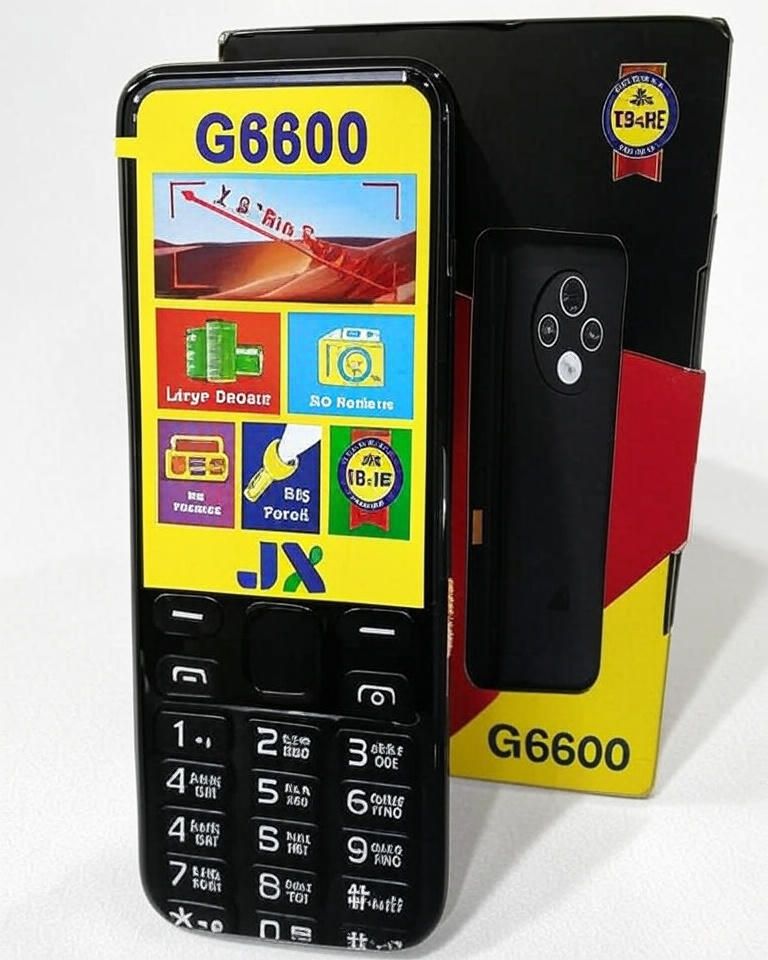 [NEW ARRIVAL!!!]JX G6600 2.8" BIG SCREEN DUAL SIM CARD WITH FACEBOOK ,BIG TORCH, 3200MAH BATTERY, WIRELESS FM MULIKA MWIZI/KABAMBE/KATULULU/BUTTON PHONE - FEATURED PHONE