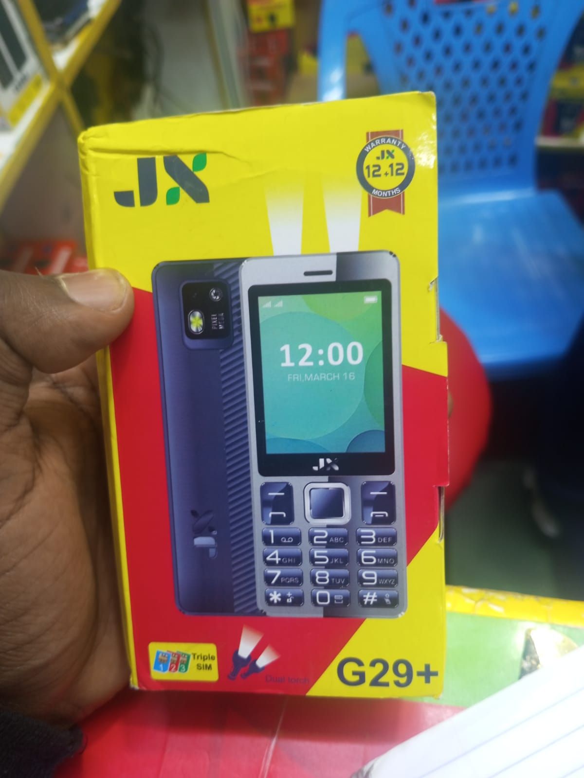 [NEW ARRIVALS!!!!]JX G29+ TRIPLE SIM!!! 2.8" LARGE SCREEN MOBILE PHONE WITH 3600mAh LARGE BATTERY DUAL TORCH,FM WIRELESS ,HD CAMERA KABAMBE/KATULULU/MULIKA MWIZI/FEATURE PHONE