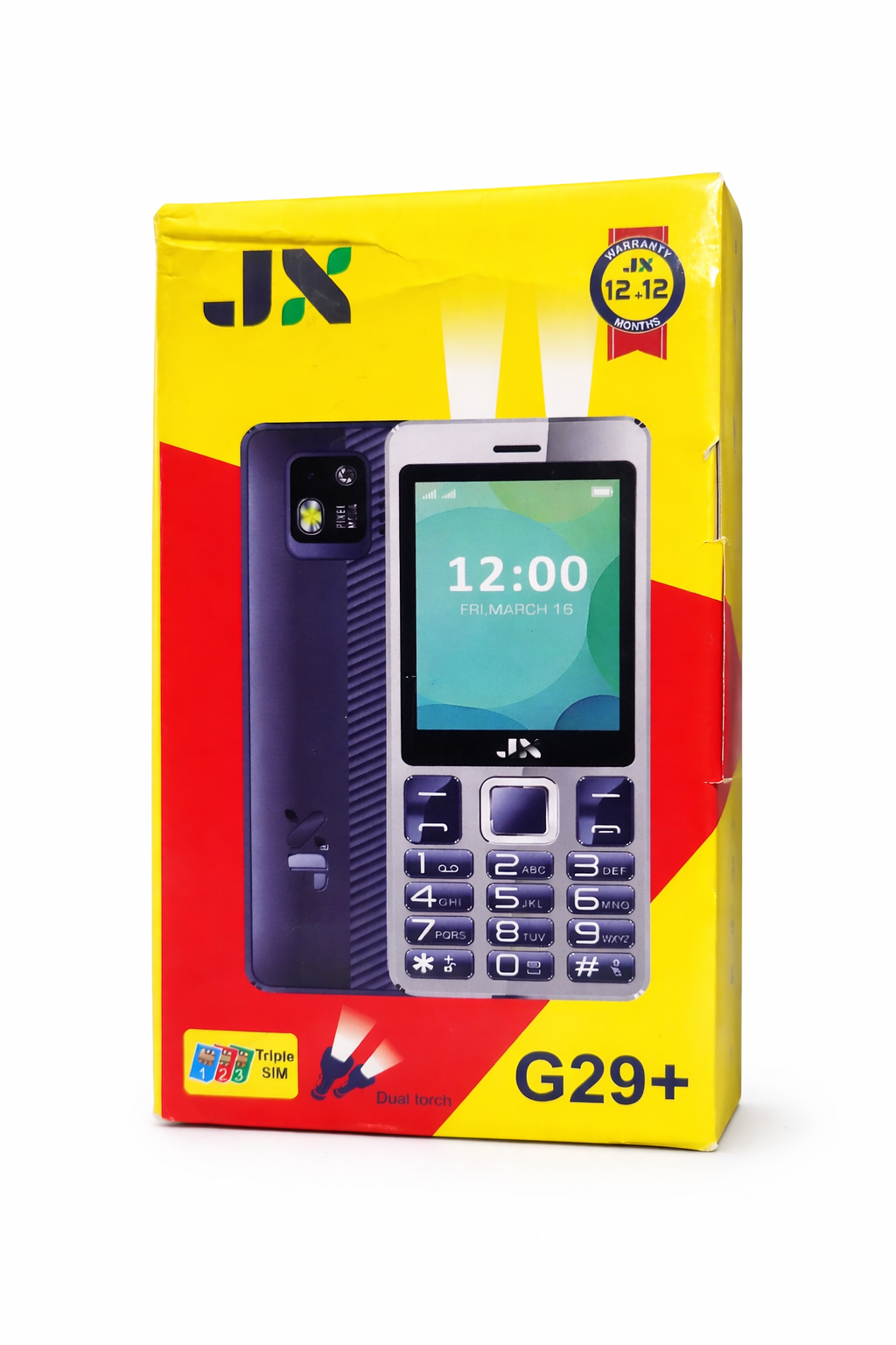 [NEW ARRIVALS!!!!]JX G29+ TRIPLE SIM!!! 2.8" LARGE SCREEN MOBILE PHONE WITH 3600mAh LARGE BATTERY DUAL TORCH,FM WIRELESS ,HD CAMERA KABAMBE/KATULULU/MULIKA MWIZI/FEATURE PHONE