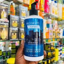 Dear Body Wild Nights For Men 4 in1 Complete Grooming Set – Body Cream, Body Lotion, Shower Gel & Body Splash Long-Lasting Fresh Fragrance Skincare Gift Pack for Men