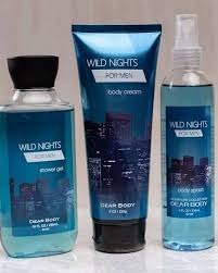 Dear Body Wild Nights For Men 4 in1 Complete Grooming Set – Body Cream, Body Lotion, Shower Gel & Body Splash Long-Lasting Fresh Fragrance Skincare Gift Pack for Men