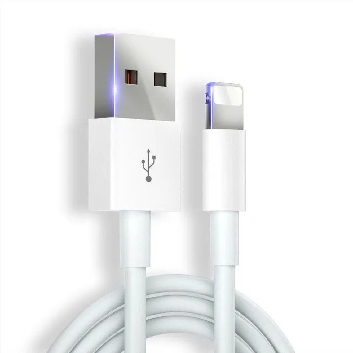 Lightning to USB Charging & Data Cable 1 Meter – Fast Charging, Durable Sync Cable for iPhone, iPad & iPod Compatible with USB Power Adapters
