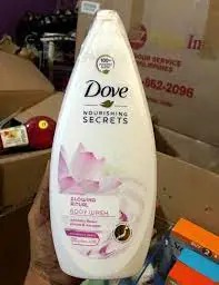 Dove Nourishing Secrets Glowing Ritual Body Wash With Lotus Flower Extracts & Rice Water – 500ml Brand: Dove - Gives you softer, smoother skin after just one shower