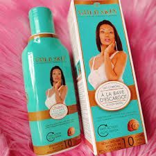 Gold Skin Clarifying Body Lotion with Snail Slime, Fast Action Skin Brightening & Moisturizing Body Milk for Even Tone, Smooth Radiant Skin, Visible Results in Days