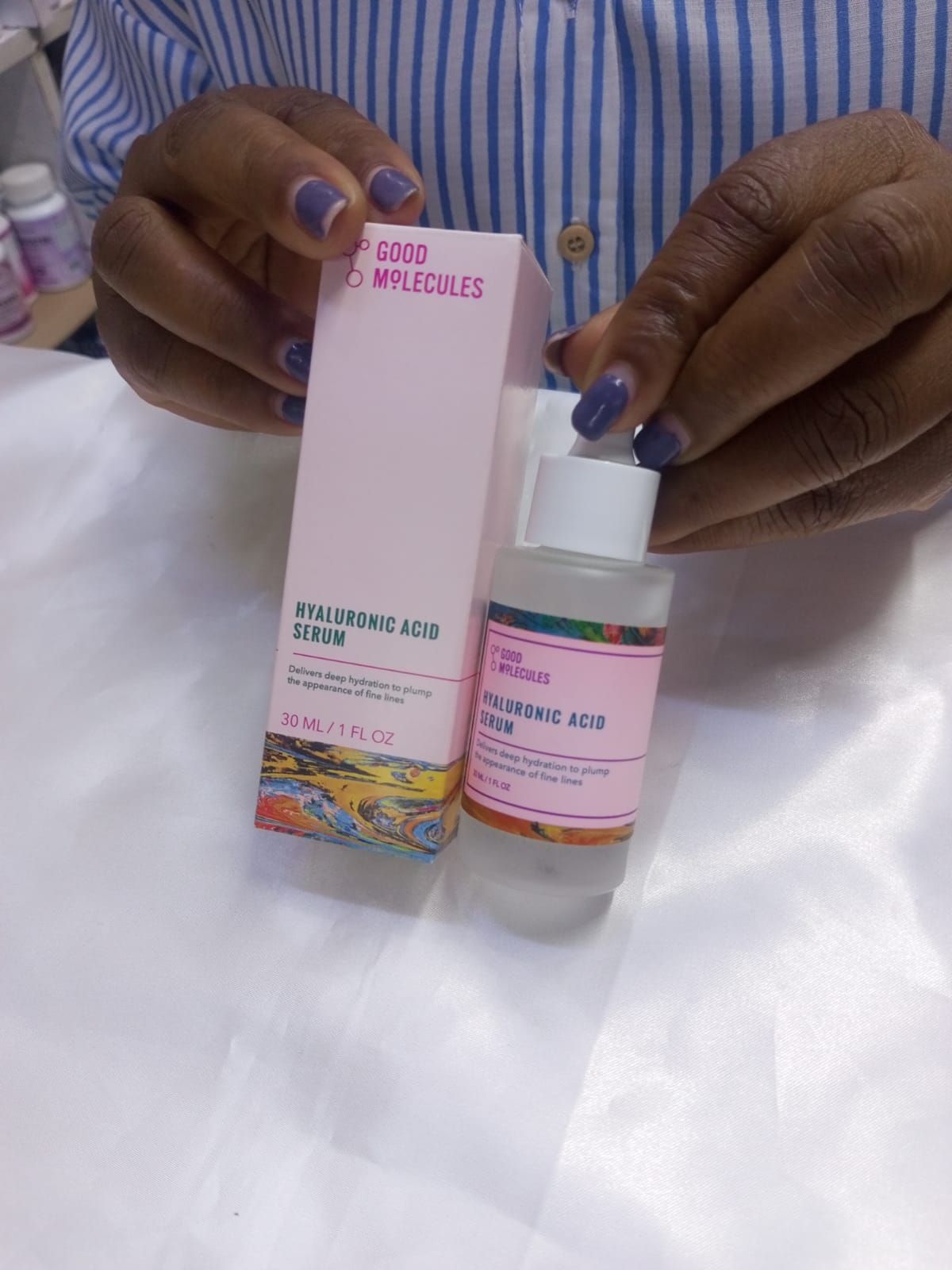 Good Molecules Hyaluronic Acid Serum 30ml, Deep Hydration Face Serum for Plump Smooth Skin, Helps Reduce Appearance of Fine Lines & Improve Skin Moisture Balance