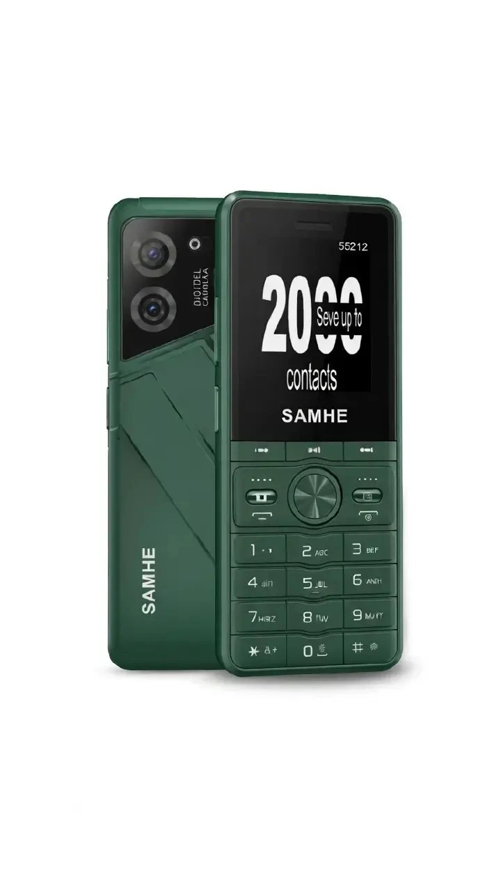 [NEW ARRIVAL!!!] SAMHE S5282 1.77 INCH FEATURE PHONE WITH TRIPLE SIM, BIG BATTERY, KING VOICE & WIRELESS FM RADIO, LARGE KEYPAD MOBILE PHONE WITH TYPE-C CHARGING!!! AND 2000 CONTACTS CAPACITY