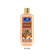 Dr. Davey Cocoa Butter Glow Body Oil, Deep Moisturizing Skin Care Oil, 72hr Hydration Nourishing Body Oil for Smooth Soft Glowing Skin, Vitamin Rich Cocoa Butter Oil 1000ml
