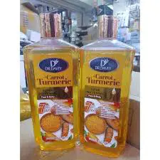 Dr Davey Carrot + Turmeric Super Whitening Face and Body Oil 1000ml | 7 Days Extra Whitening Glow | Deep Moisturizing Brightening Oil for Even Skin Tone Radiant Smooth Skin
