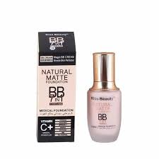 Kiss Beauty Bb 7 In 1 Magic BB Cream Medical Natural Matte Coverage Foundation with SPF 50+
