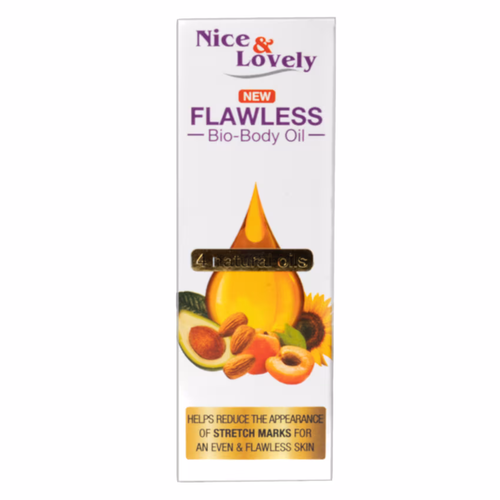 Nice & Lovely Flawless Bio Body Oil – 100ml