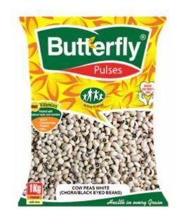 Butterfly Pulses White Cow Peas (Chora/Black Eyed Beans) 1Kg