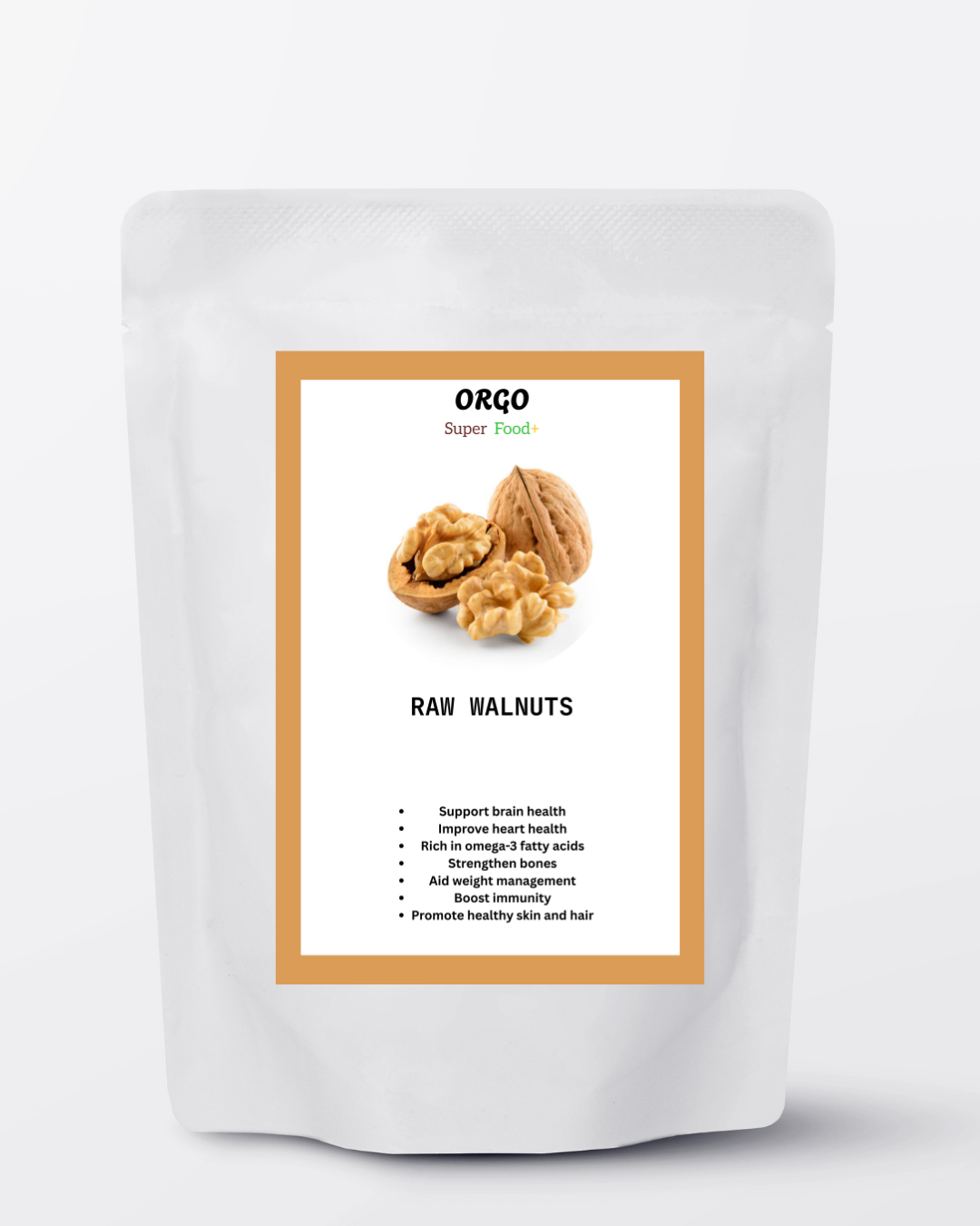 ORGO RAW WALNUTS 500G, 1KG