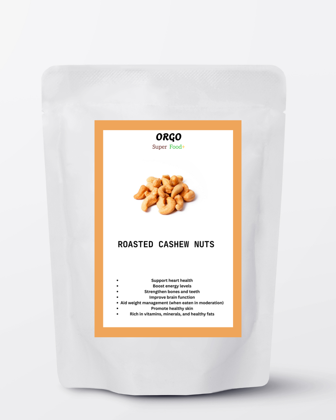 ORGO ROASTED CASHEW NUTS 500G, 1KG