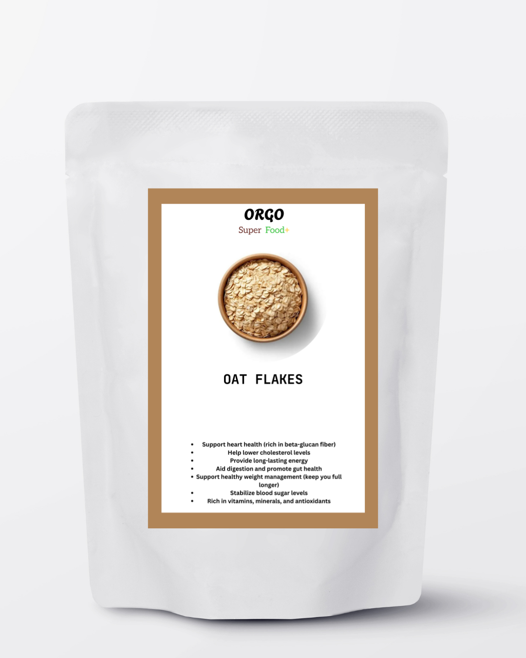 ORGO OATS FLAKES 500G, 1KG