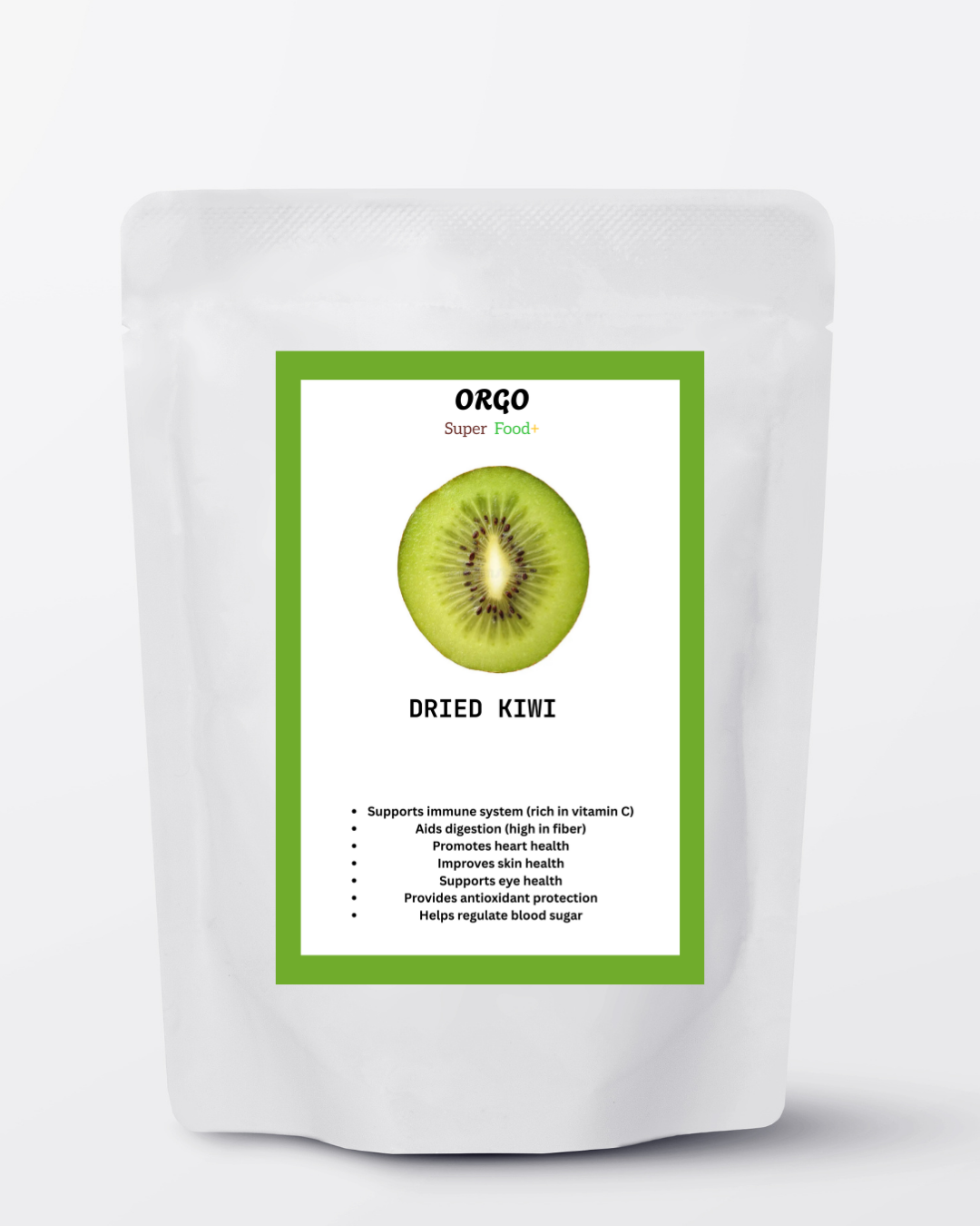 ORGO DRIED KIWI 250G, 500G
