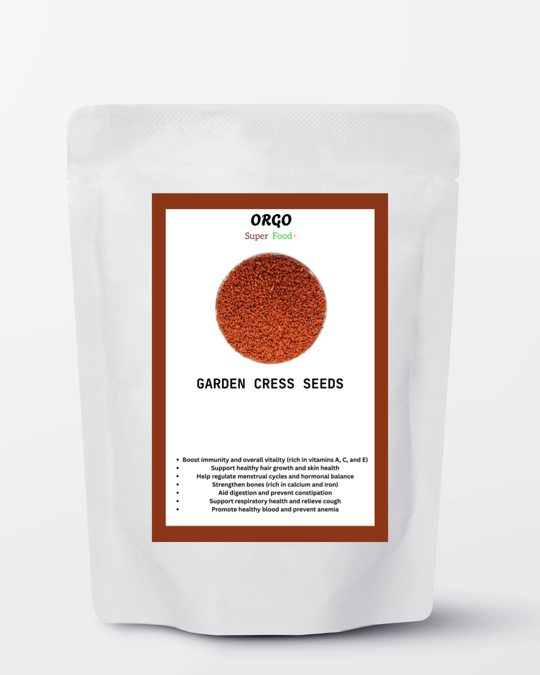 ORGO GARDEN CRESS SEEDS 125G, 250G, 500G
