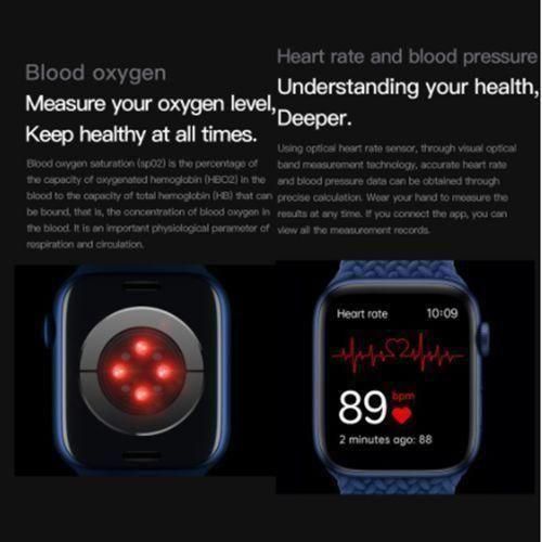 Smartwatch T500 Pro 8 Smart Watch ,Apple Series 8 Design,1.92 Inch