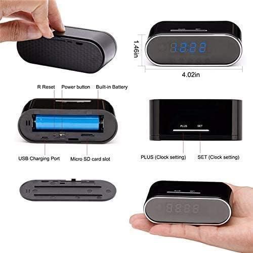 WIFI SPY HIDDEN DIGITAL WALL CLOCK CAMERA 1080p HD VIDEO QUALITY.