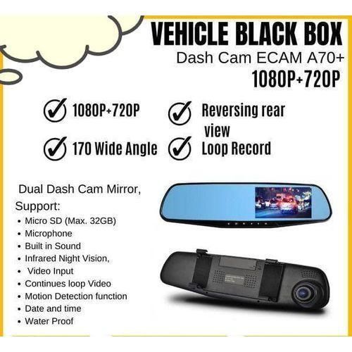 1080P Lens Car Digital Video Recorder Camera Monitor Dual Dash Camera Recorder Rearview Mirror