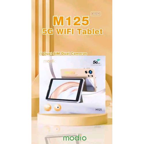 Modio M125 KIDS /STUDENTS TABLET 6GB/256GB 8INCH 4000MAH 5G WITH SIMCARD SLOT AND TOUCH PEN