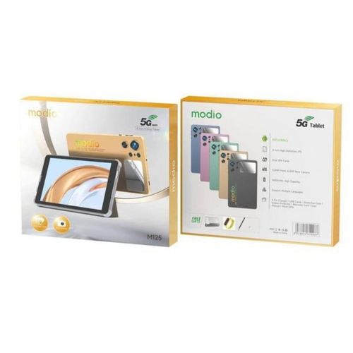 Modio M125 KIDS /STUDENTS TABLET 6GB/256GB 8INCH 4000MAH 5G WITH SIMCARD SLOT AND TOUCH PEN