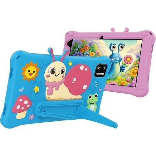 Modio M750 kids tablet 7"inch Display, 256GB ROM + 6GB RAM, 4000mAh Battery, Android 13 ,PINK