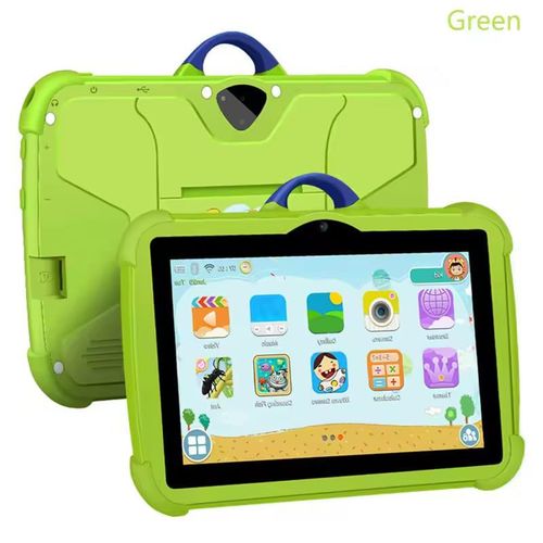 Kids Tablet 7 Inch Android Wifi Smart Drawing Touch Screen Waterproof Educational Tablets PC For Children Learning 4gb Ram 64gb Internal Storage