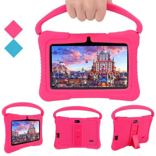 7-inch Kids educational Tablet PC with protective case wifi android kids tablet 8gb ram 128gb storage new children's educational Tablet