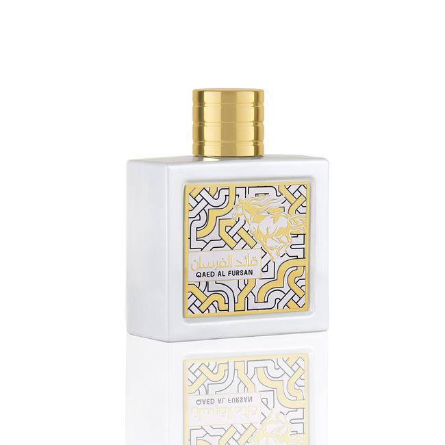 Qaed Al Fursan Unlimited EDP 90ml by Lattafa Perfume-Top notes: bergamot, raspberry, apple, black birch Middle notes: jasmine, patchouli, rose, floral and woody Base notes: ambergris, vanilla