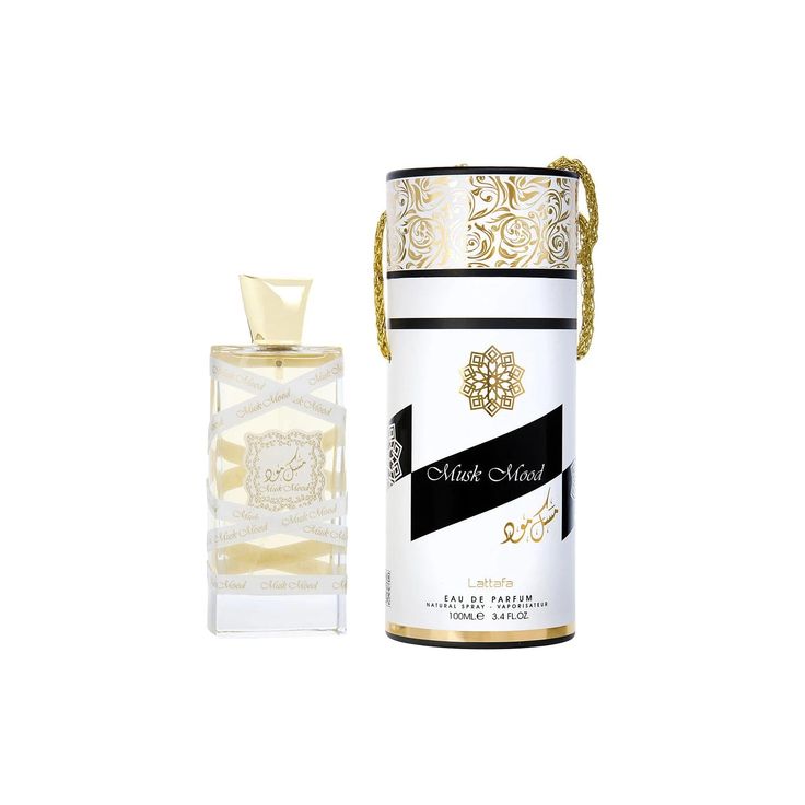 Musk Mood Eau de Parfum Spray 100ml (3.4oz) by Lattafa Perfume
Top Notes: Citrus & Fruity Notes Middle Notes: Florals, Vanilla, & White Musk Base Notes: White Musk & Sandalwood