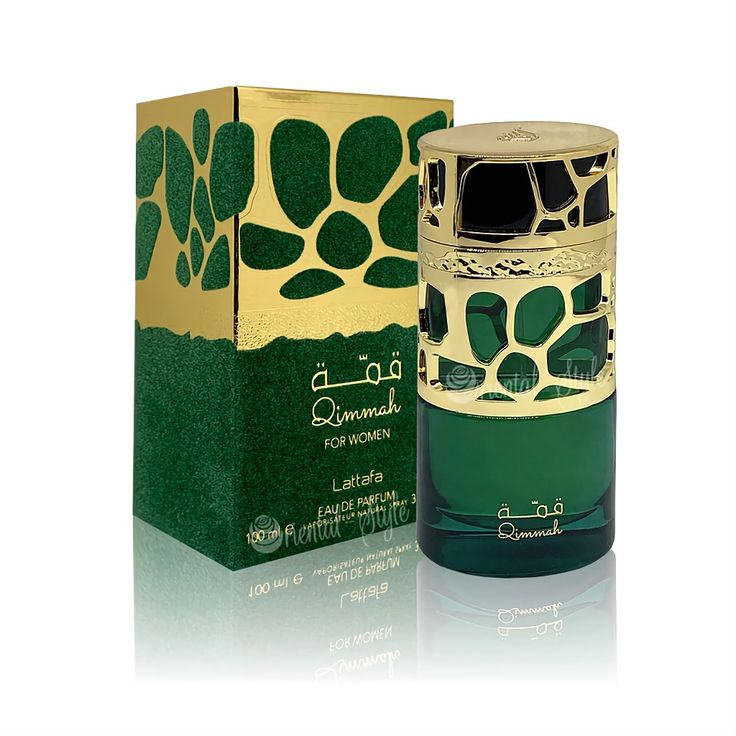 Qimmah women Edp by Lattafa Perfumes- Top Notes: Almond and Coffee
Middle Notes: Tonka, Tuberose and Jasmine
Base Notes: Vanilla, Cacao and Sandalwood.