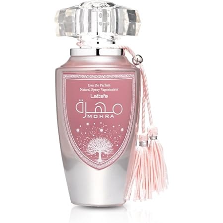 Mohra Silky Rose by Lattafa Perfumes for women
Top Notes - Rose, Litchi, Pink Pepper; Heart Notes - Rose, Musk, Lily-of-the-Valley; Base Notes - Vanilla, Musk, Patchouli.