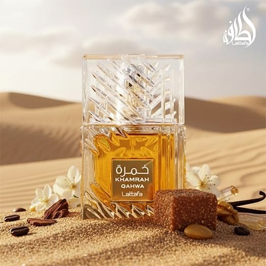 Khamrah Qahwa by Lattafa Perfumes is a Oriental Vanilla fragrance for women and men. Top notes are Cinnamon, Cardamom and Ginger;Middle notes are Praline, Candied Fruits and White Flowers