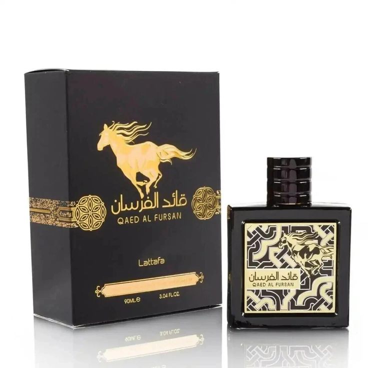 Lattafa Qaed Al Fursan for Unisex - Eau de Parfum - 90ml- the scent of not the sugary sweetness of pineapple, which is in harmony with the mysterious bergamot, appetizing currant berries & tart apples