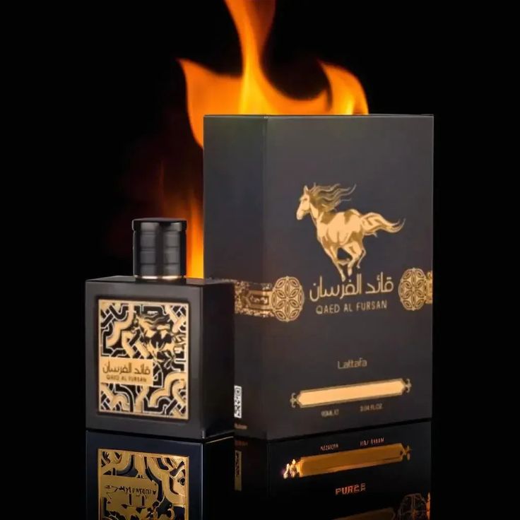 Lattafa Qaed Al Fursan for Unisex - Eau de Parfum - 90ml- the scent of not the sugary sweetness of pineapple, which is in harmony with the mysterious bergamot, appetizing currant berries & tart apples