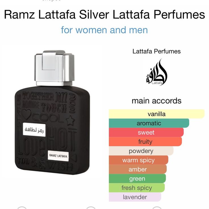 Ramz Lattafa Silver Eau de Parfum Spray 100ml (3.4 oz) by Lattafa
Top Notes: Star Anise, Grapefruit, & Mandarin Oranges Middle Notes: Heliotrope, Cedar, Olive Flowers, & Cypresses Base Notes: Vanilla