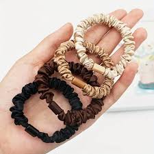 kids/baby toddlers girls elastic  bunny ears hair ties scrunchies