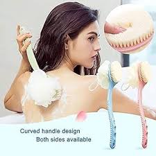2 In 1 Double Sided Bathing Brush Soft Back