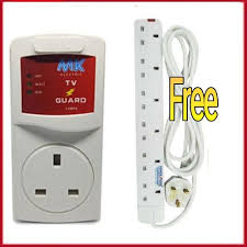 TV guard + free 4 way extension,original surge protector fridge guard for fridges and other home equipments,TV guard