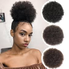 Afro Hair Bun Extension