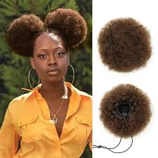 Afro Hair Bun Extension