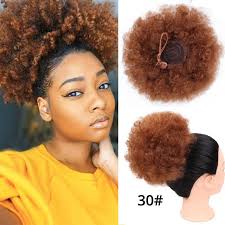 Afro Hair Bun Extension