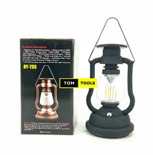 Retro lantern super bright rechargeable LED solar camp light with a Hand Crank