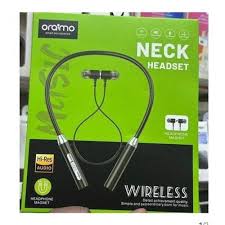 ORAIMO Generic Necklace Lite Wireless Neckband Earphones – Bluetooth 5.0, Lightweight, Comfortable Fit, Long Battery Life, Hi-Fi Sound, Noise Reduction, Built-in Mic, Sweatproof,, Perfect for Sport