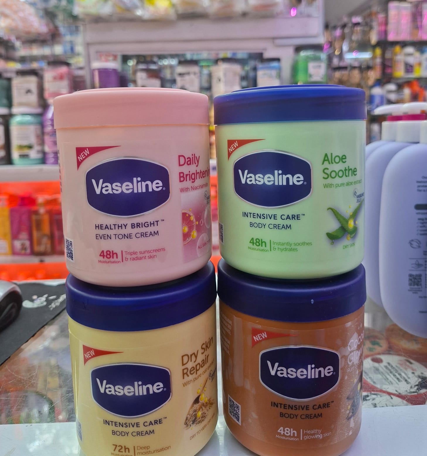 Vaseline intensive care body  cream