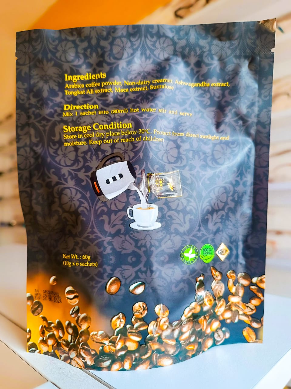 Double Root Coffee Libido and man power Enhancement view 4