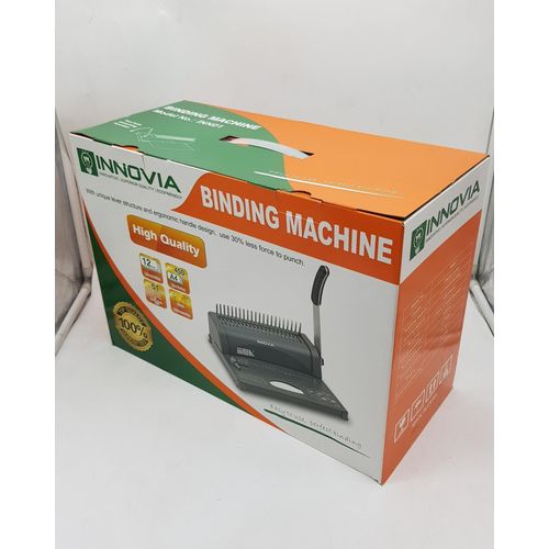 Innovia HIGH QUALITY COMMERCIAL A3/A4 METALLIC BINDING MACHINE. HEAVY DUTY